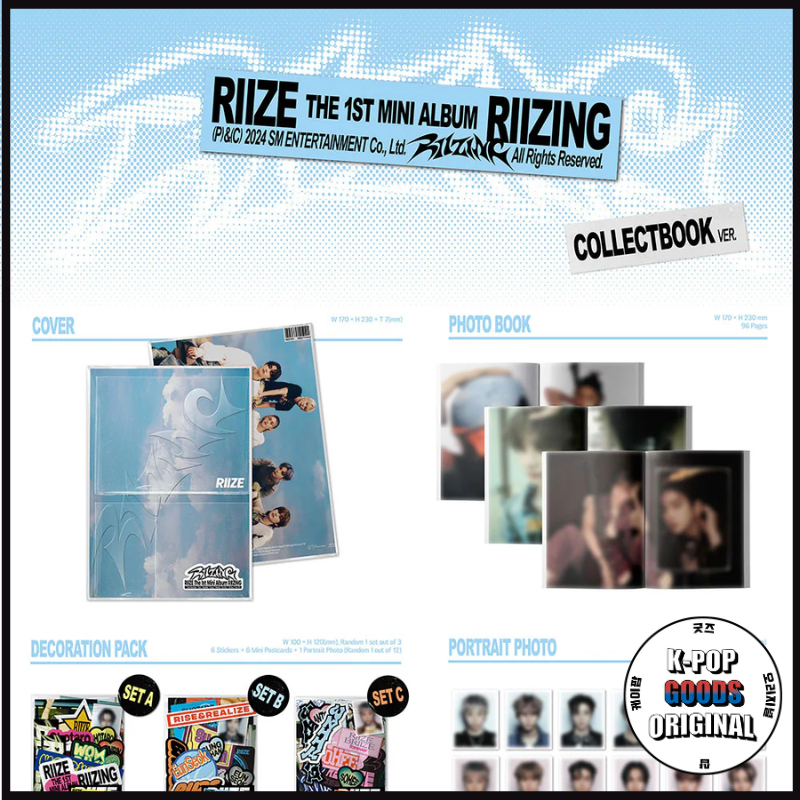 Jual RIIZE - The 1st Mini Album [RIIZING] | Collect Book Ver. | Photo ...