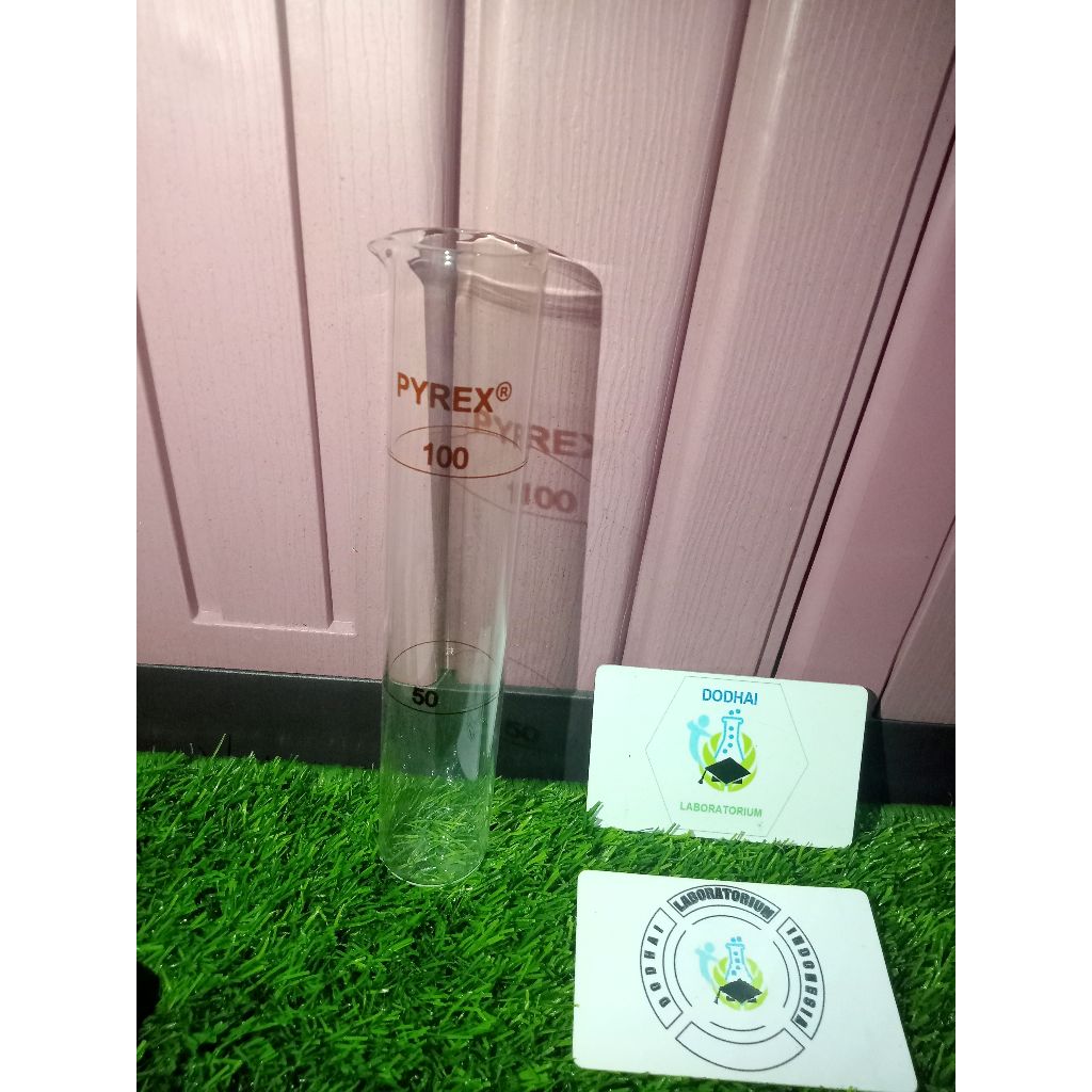 Jual Tabung Nesller pyrex 100 ml alas datar, Colorimetric Tube, Nessler ...