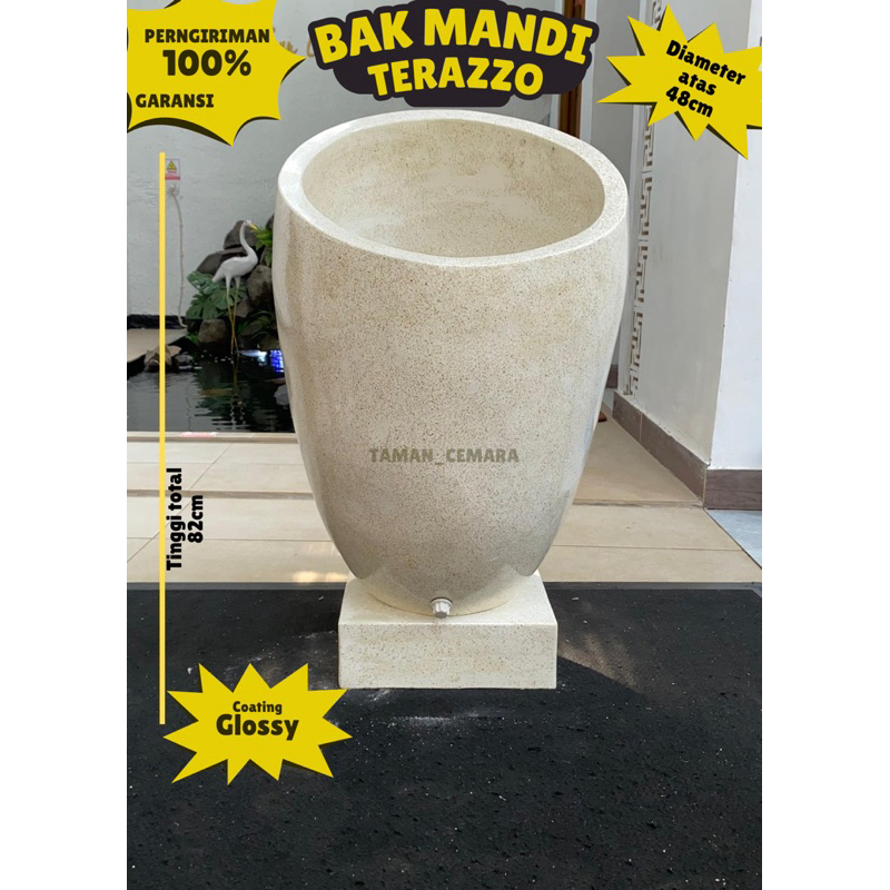 bak mandi ONGKIR OTOMATIS anti ribet langsung co BAK MANDI MODEL MIRING 48x82cm