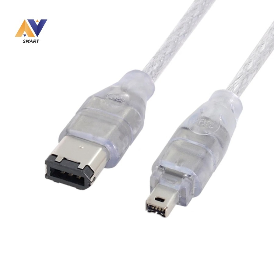 Jual KABEL FIREWIRE 1394A 6 PIN TO 4 PIN 1,5 METER | Shopee Indonesia