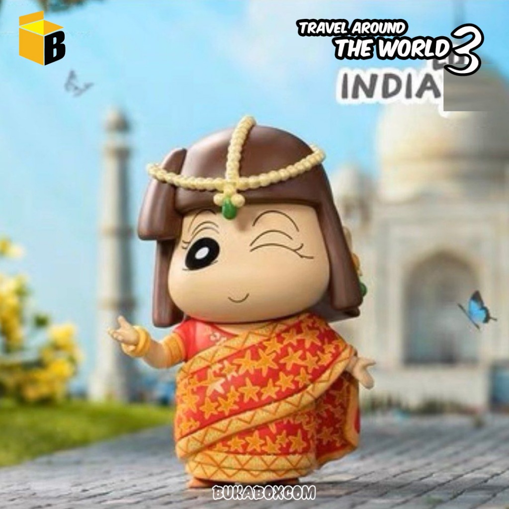 Jual 52TOYS BLIND BOX GACHA SHINCHAN TRAVEL AROUND THE WORLD 3