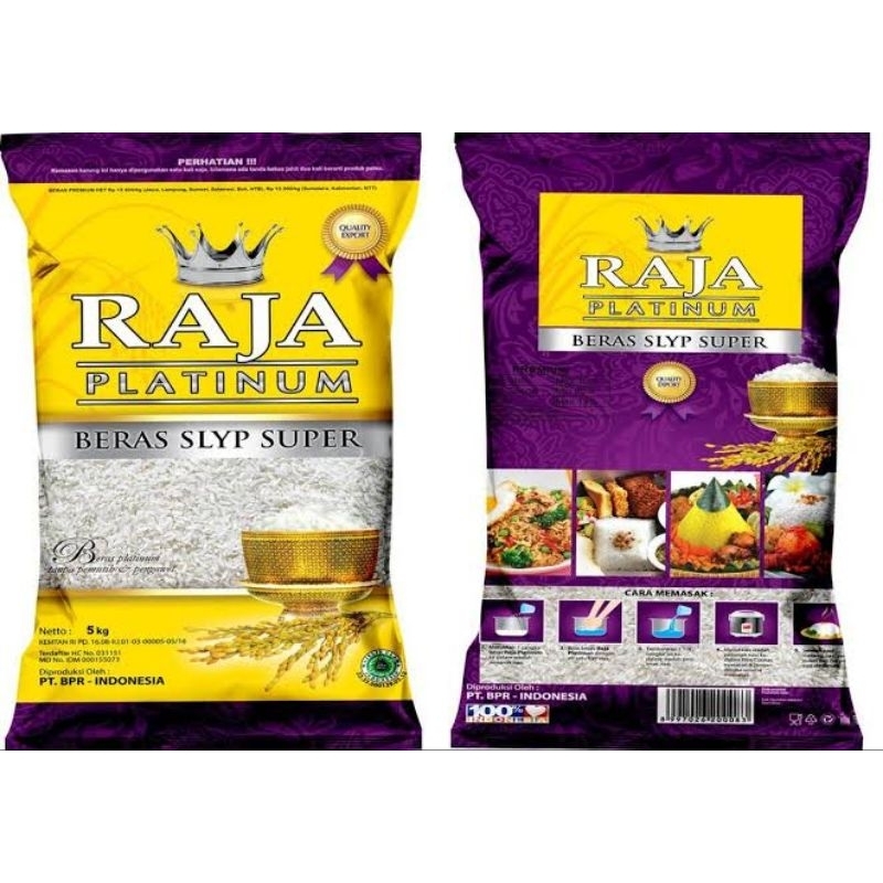 Jual BERAS SLYP SUPER RAJA PLATINUM 2.5 KG | Shopee Indonesia