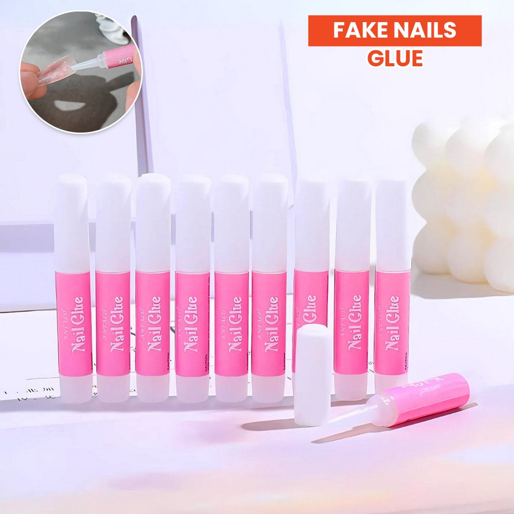 Lem Kuku Cair Kecil Tahan Lama Nail Glue / Lem Kuku Palsu Mini / Fake Nails Glue Nail Art Glue Pedicure Manicure Stockami K185