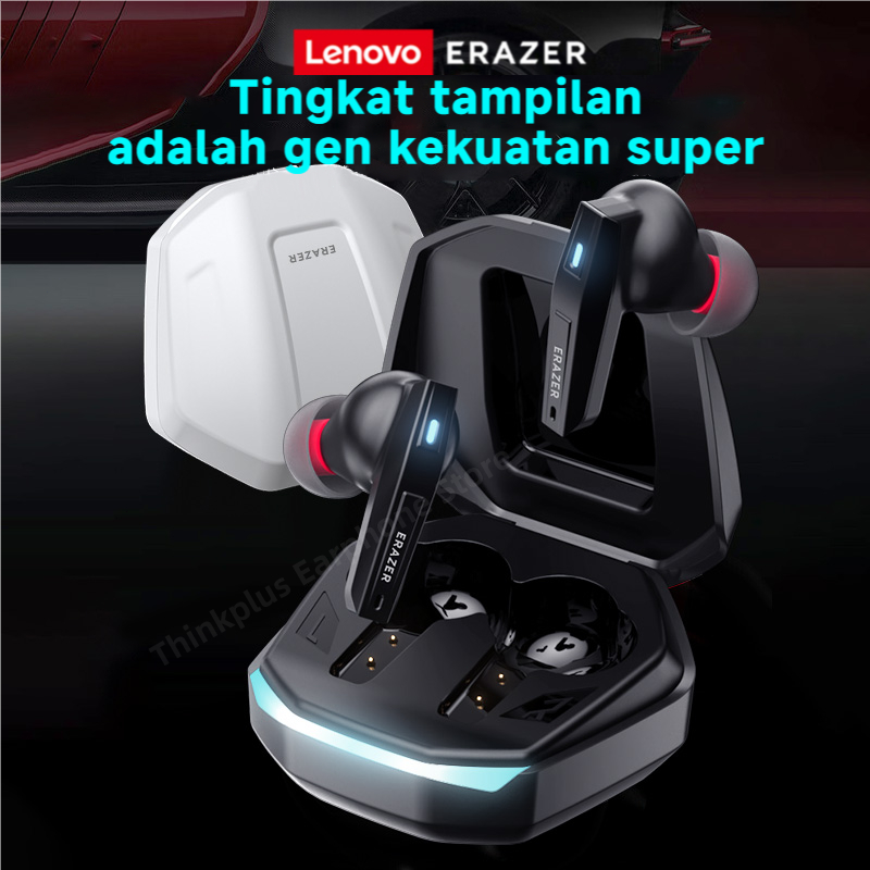 Jual Lenovo ERAZER XT86 True Wireless Headset Gaming Bluetooth V5.4 TWS ...