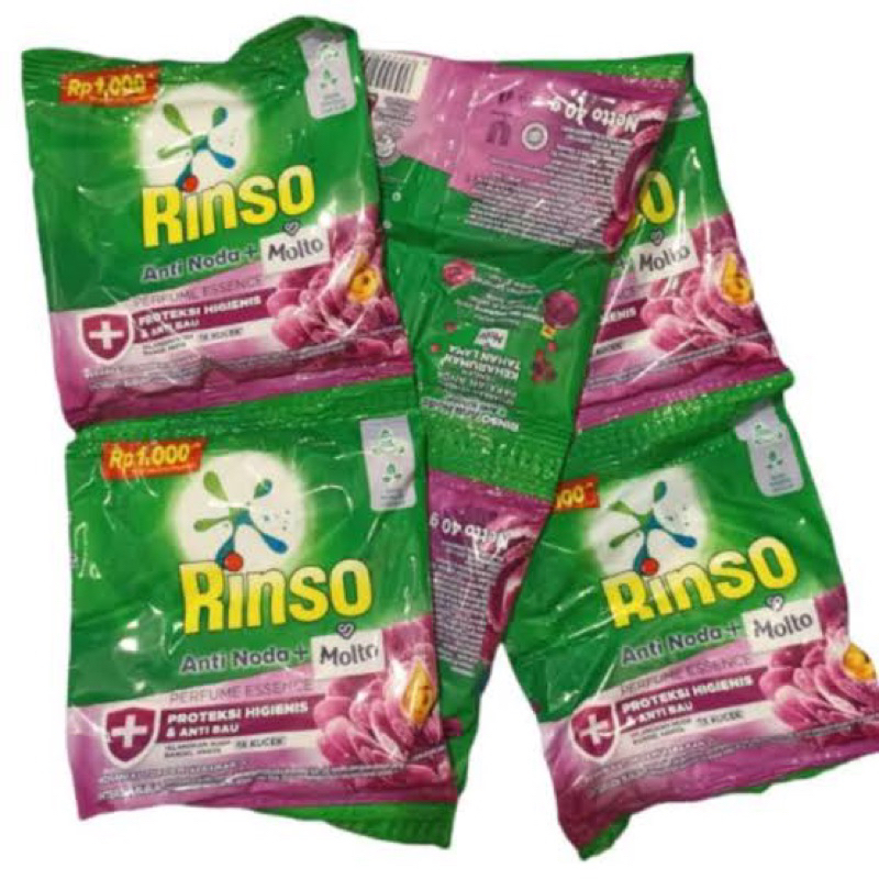 Jual RINSO BUBUK SACHET 40gr ISI 6pc 12pc | Shopee Indonesia