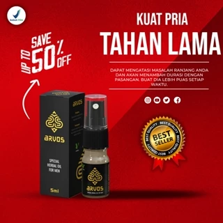 ARVOS Spray Ku4t Tahan Lama Pria Original BPOM Ampuh Mengatasi Ezakulasi Dini