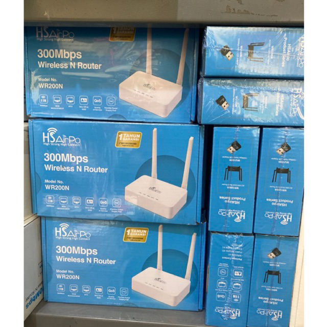 Jual HSAirpo WR200N 300Mbps Wireless Router Support PoE In | Shopee ...