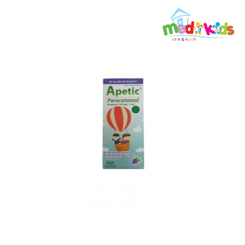 Jual Apetic Sirup 60ml - Menurunkan Demam | Shopee Indonesia