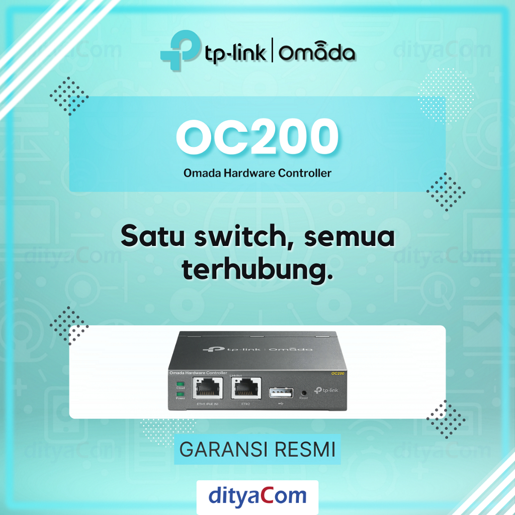 Jual TP-LINK OC200 OMADA HARDWARE CONTROLLER / CLOUD CONTROLLER WI-FI ...