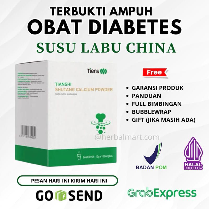 Jual OBAT CHINA DIABETES - Susu labu diabetes SHUTANG CALSIUM POWDER -1 ...