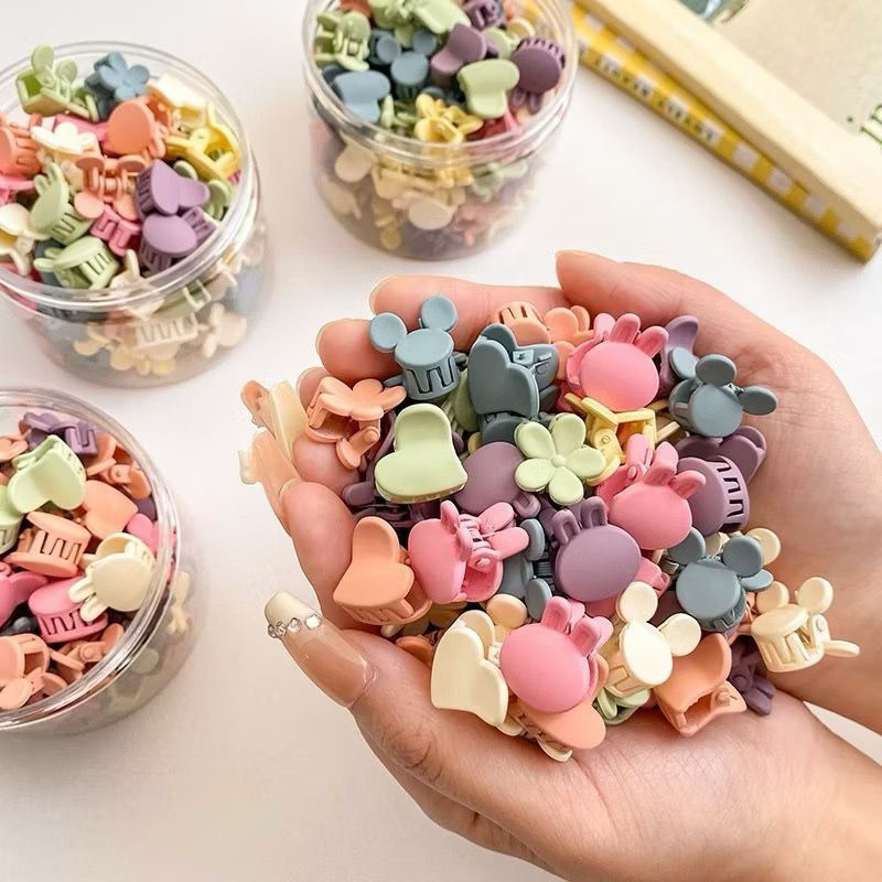 Jual Jepit Rambut Mini 100Pcs + TOPLES Model Lucu Jepit Rambut Anak ...