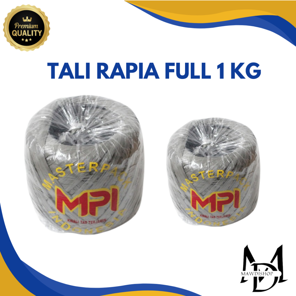 Jual Tali Rafia 1 Kg Full Master Pack Indonesia | Shopee Indonesia