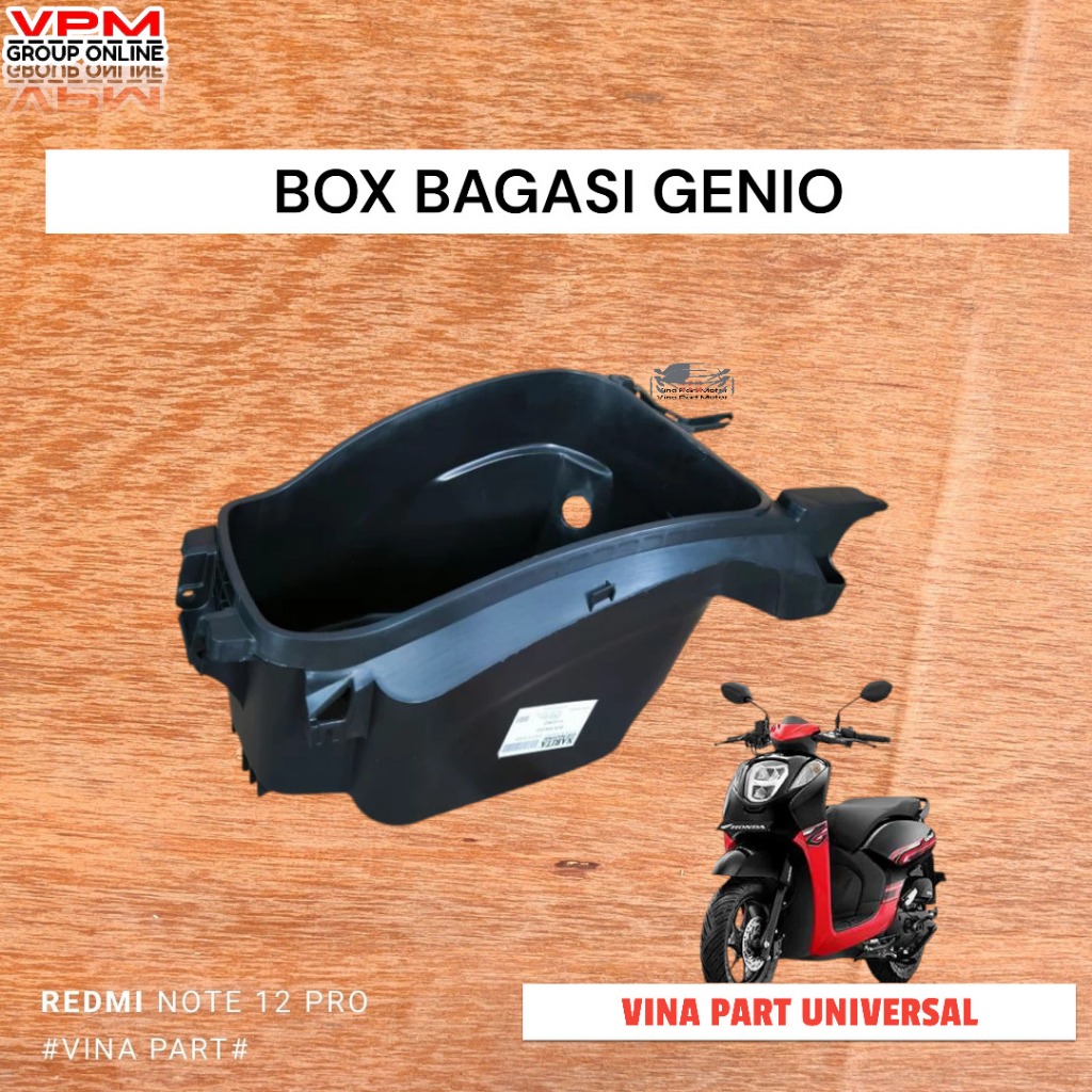 Jual box bagasi Genio bok Luggage Honda Genio bok bagasi genio | Shopee ...