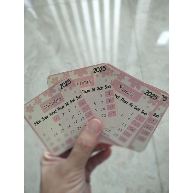 Jual [FLAKE] Stiker Sticker Kalender Mini 2025 Hari Libur | Shopee ...