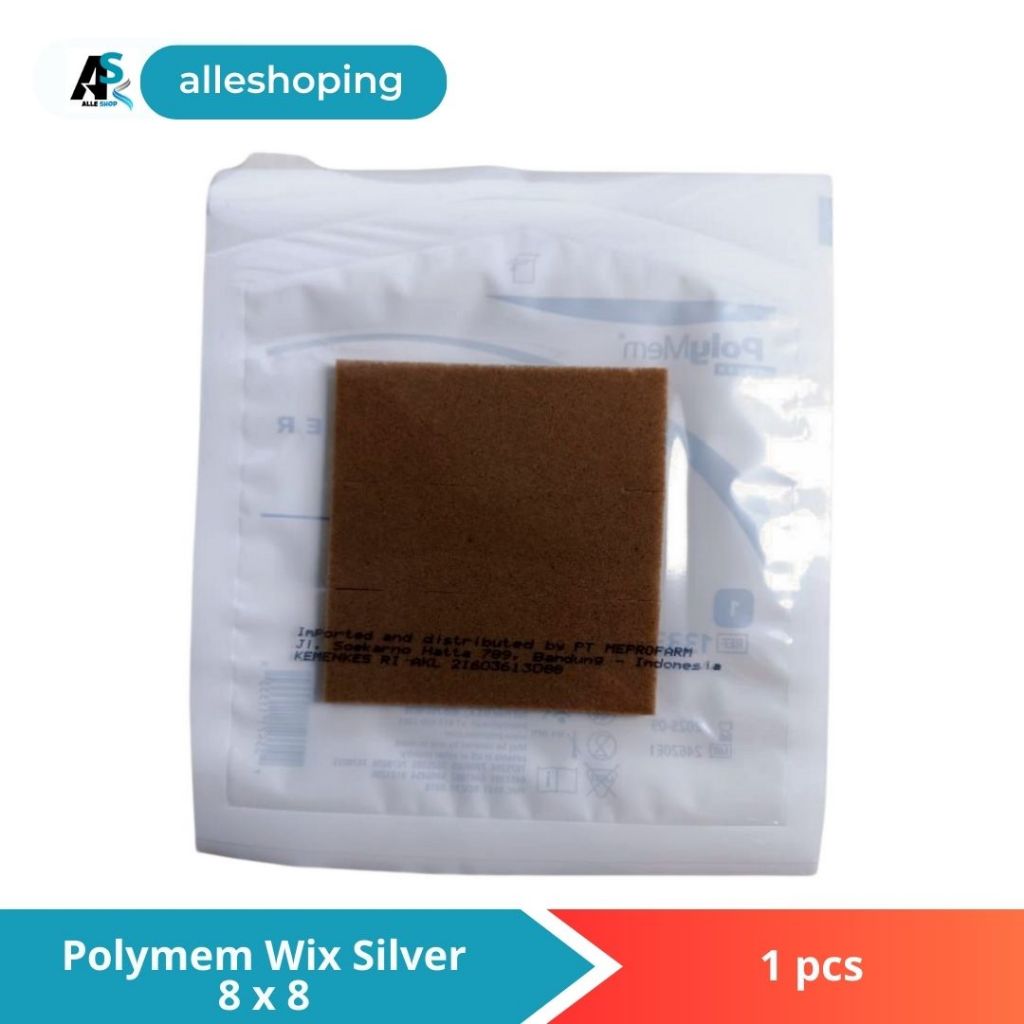 Jual polymem wic silver cavity 8cmx8cm penyerab bakteri pada luka ...