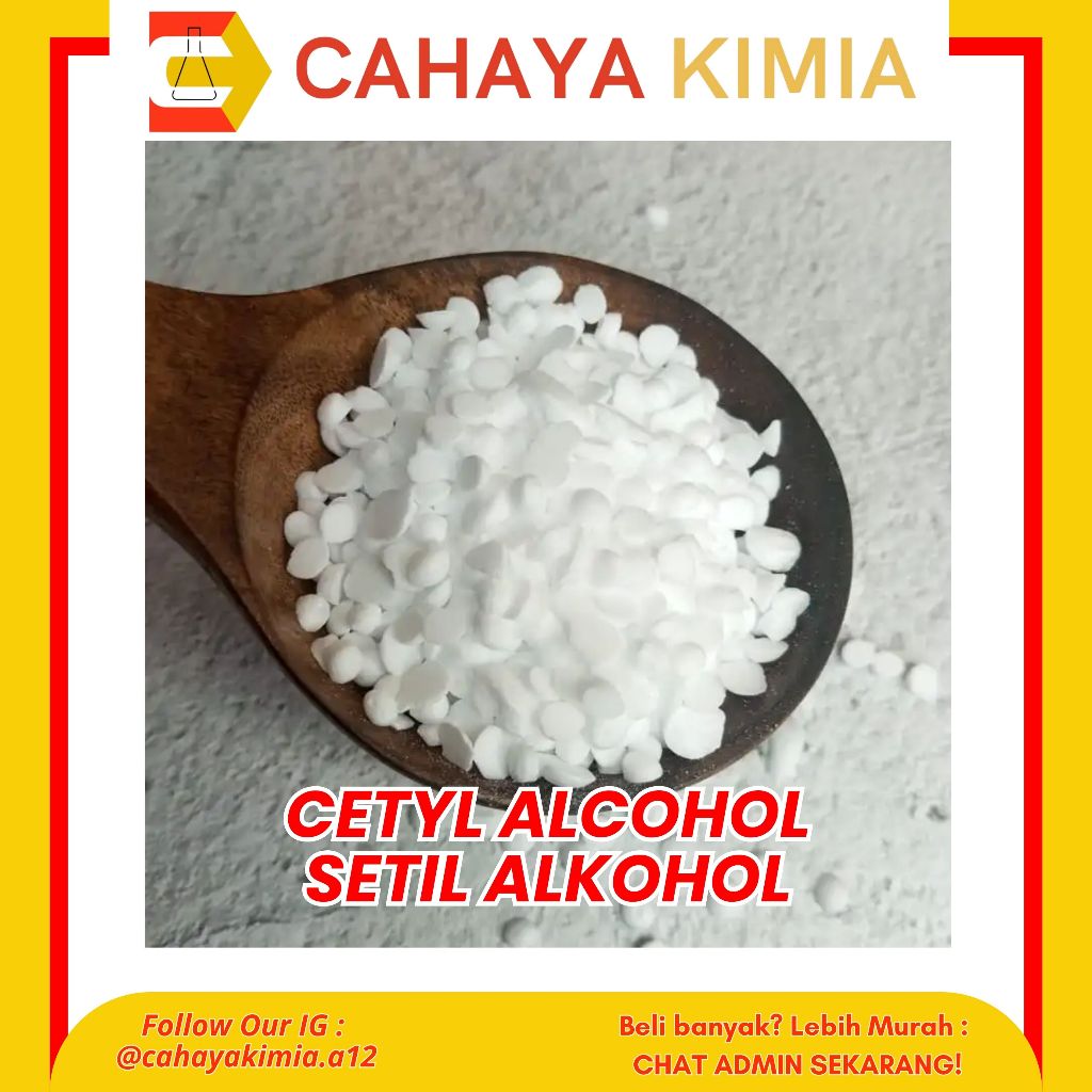 Jual CETYL ALCOHOL / SETIL ALKOHOL / CETYL ALKOHOL - 25KG | Shopee ...