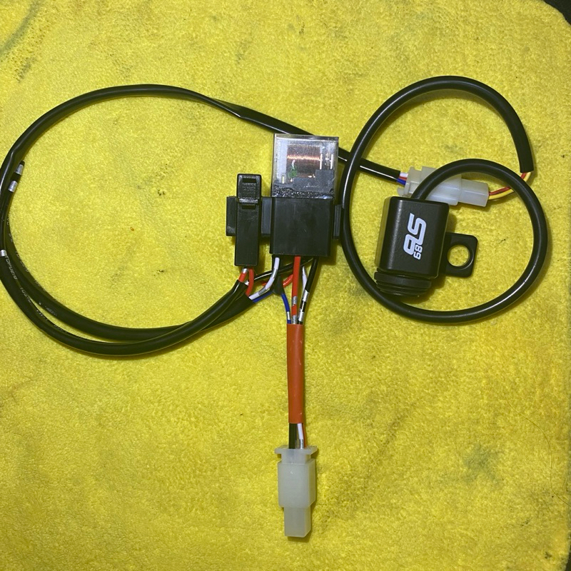 Jual relay set untuk lampu tembak biled SELENOID di polytron Fox R ...