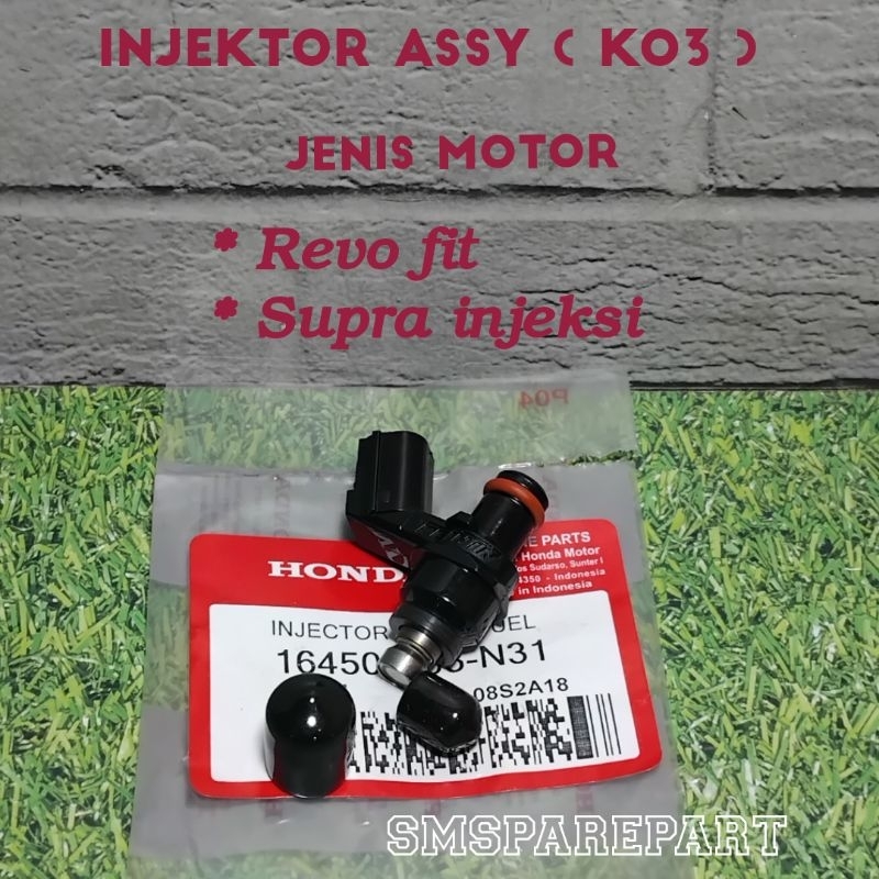 Jual ( 6 Hole ) Injektor Injector Assy Fuel Honda Revo fit, Blade f1 ...