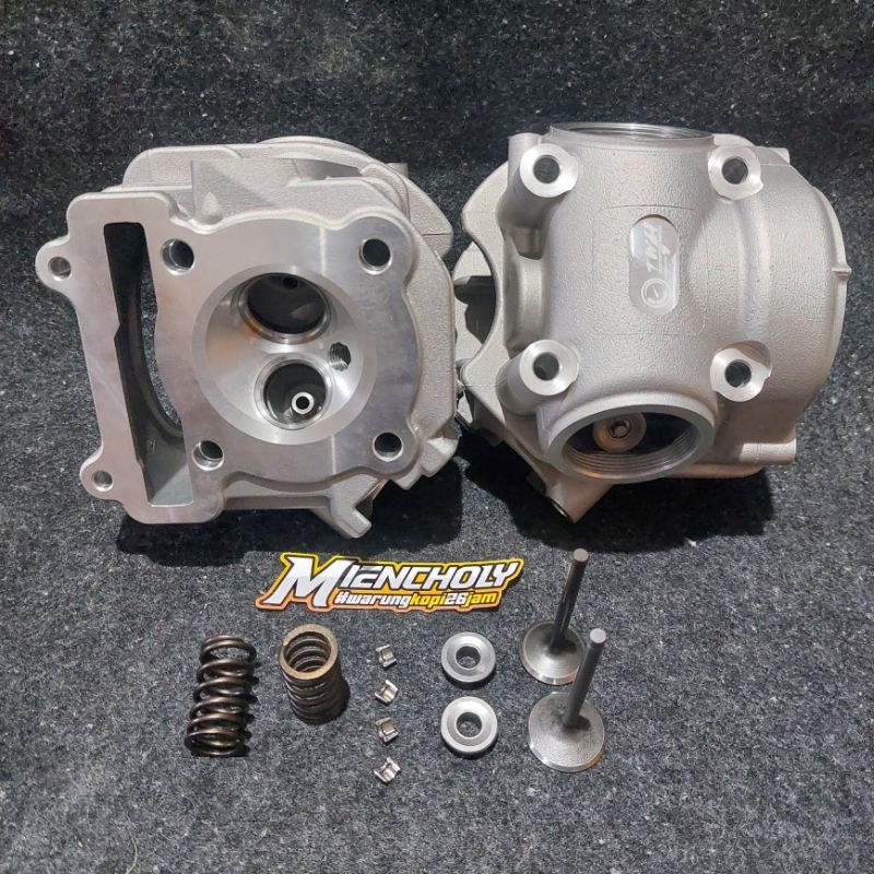 Jual BLOK HEAD MIO 24 28 DAN 25 29,5 BLOCK HEAD YAMAHA MIO NOUVO KLEP ...