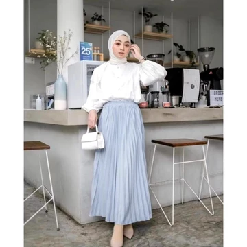 Rok Plisket Jumbo Rok Jumbo Plisket Mayung Rok Plisket Premium Pleated Skirt