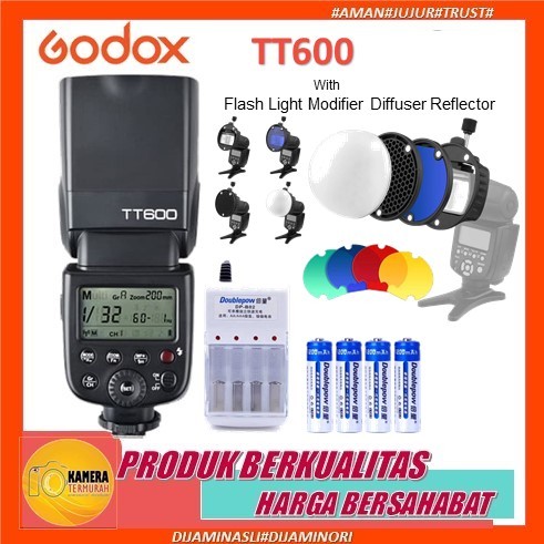 Jual Godox TT600 Universal Flash / TT600 with Speedlite Flash Light ...