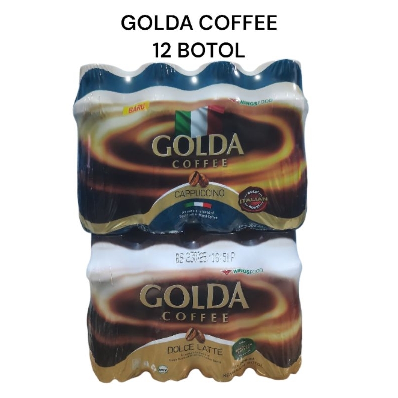 Jual GOLDA COFFEE 12 x 12 Botol 200ml | Shopee Indonesia