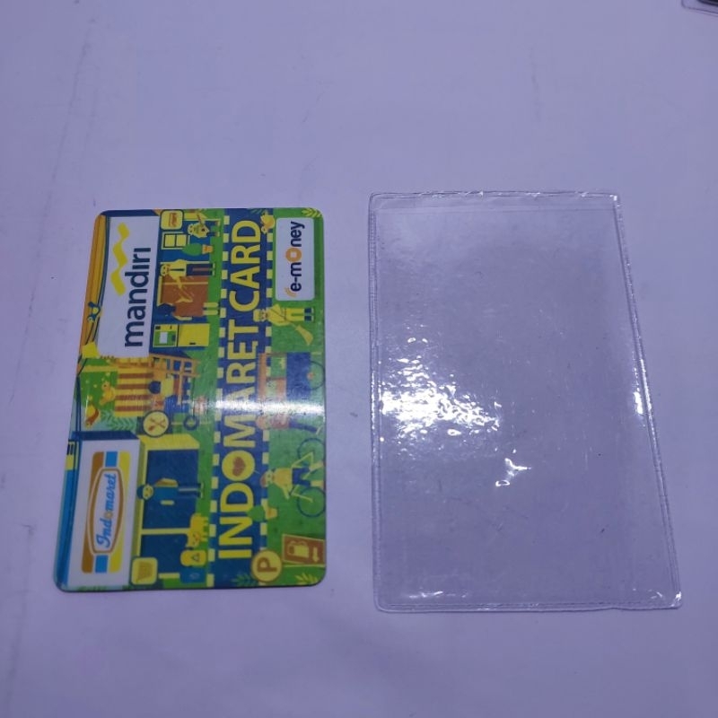 Jual Plastik cover sampul sarung Pelindung Kartu ATM / KTP / SIM ...