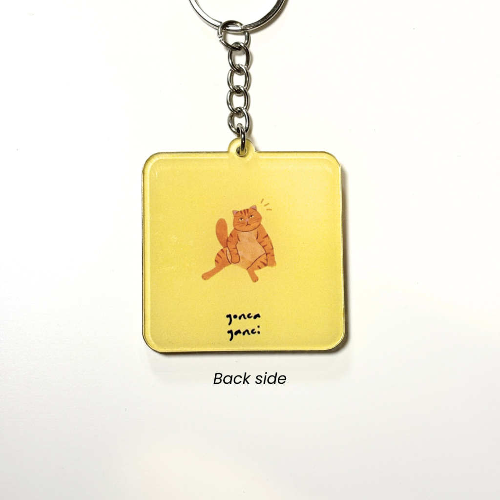 Jual Gonca Ganci Acrylic Keychain | Gantungan Kunci Akrilik - Mentally ...