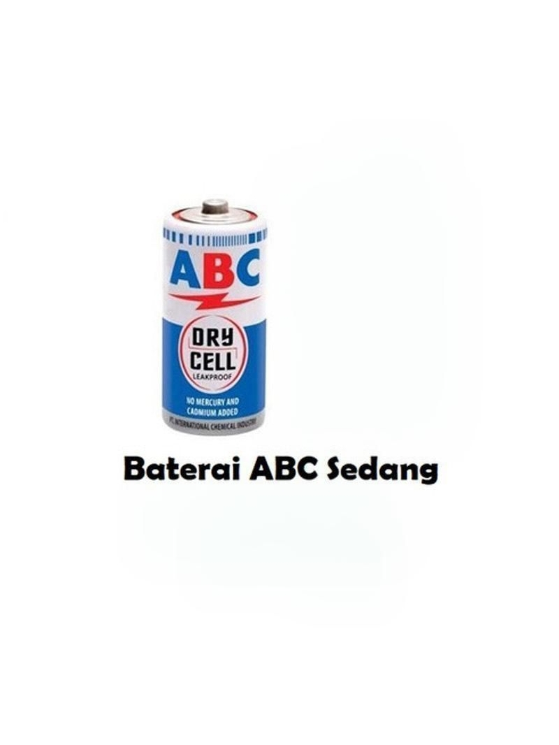 Jual BATERAI ABC BIRU AA R06/AAA R03/TANGGUNG R 14/BESAR R20 ABC ...