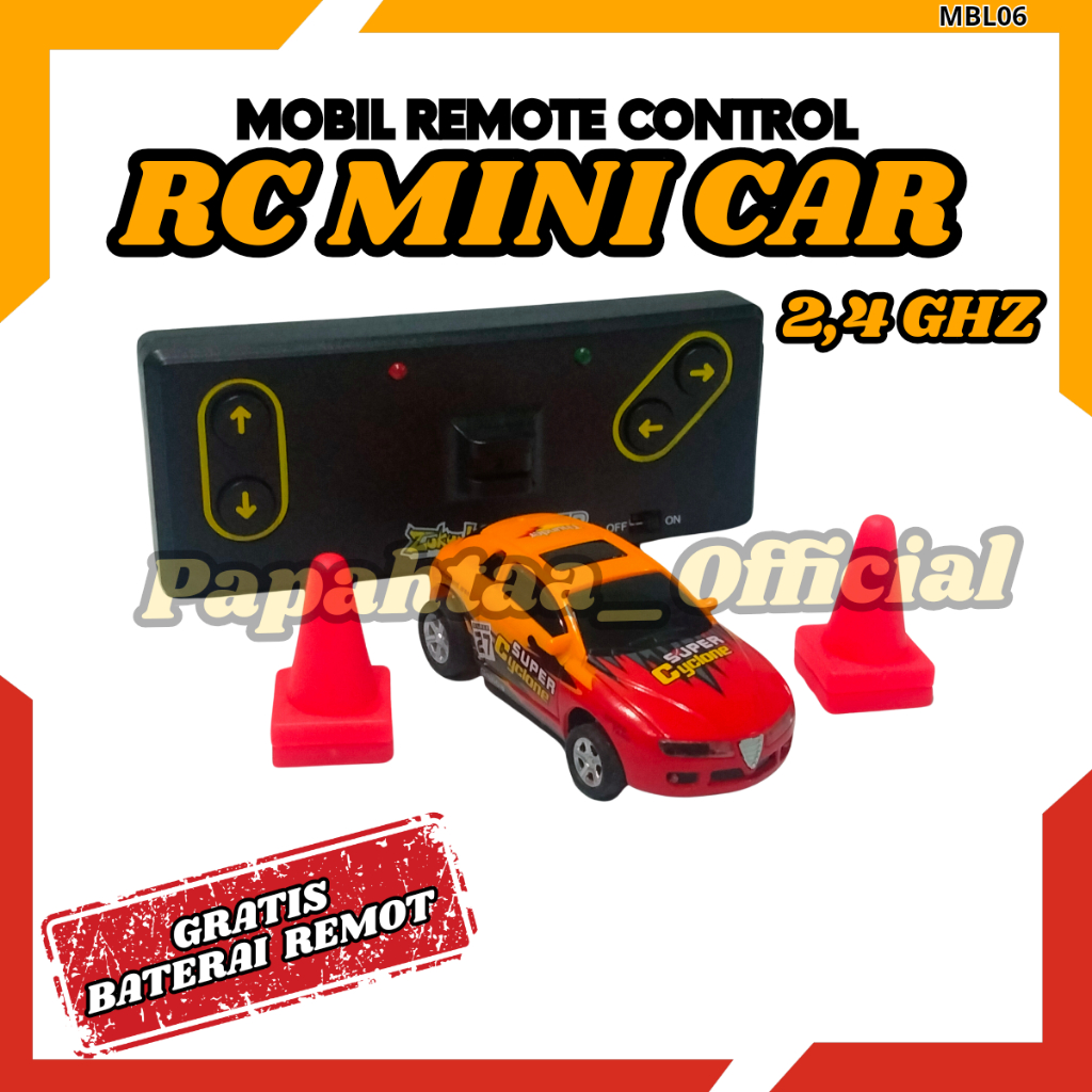Jual Rc Mini Car Mobil Remote Control Kaleng Mainan Mobilan Remot ...