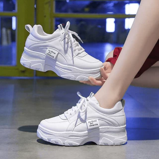 Sepatu Wanita Korea Viral 2023 Casual Putih