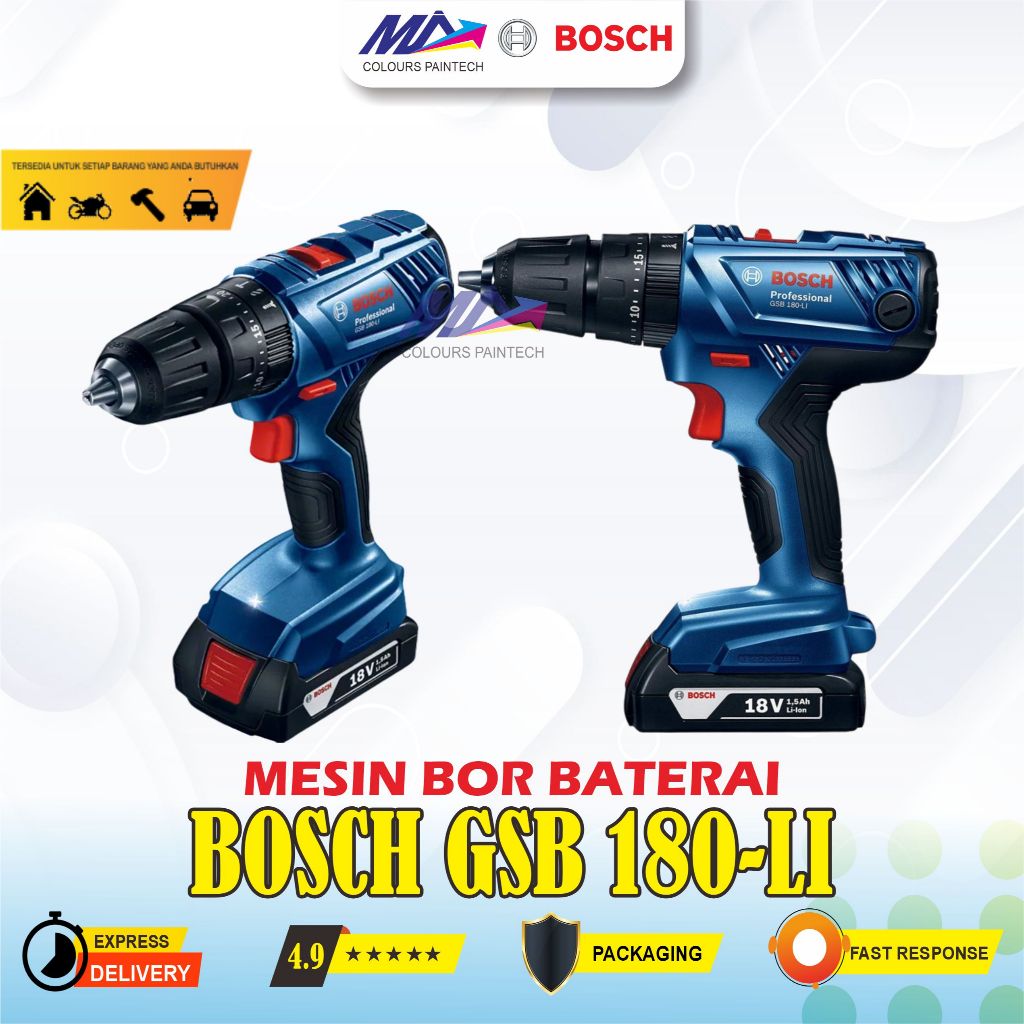 Bor Baterai Bosch 18 Volt Impact Bosch Professional Gsb 180 Li