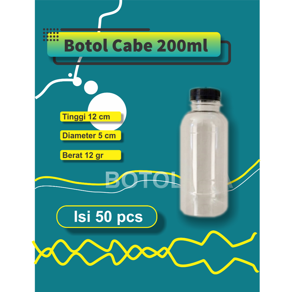Jual Botol Plastik 200ml Terlengkap & Harga Terbaru Mei 2026 | Shopee ...
