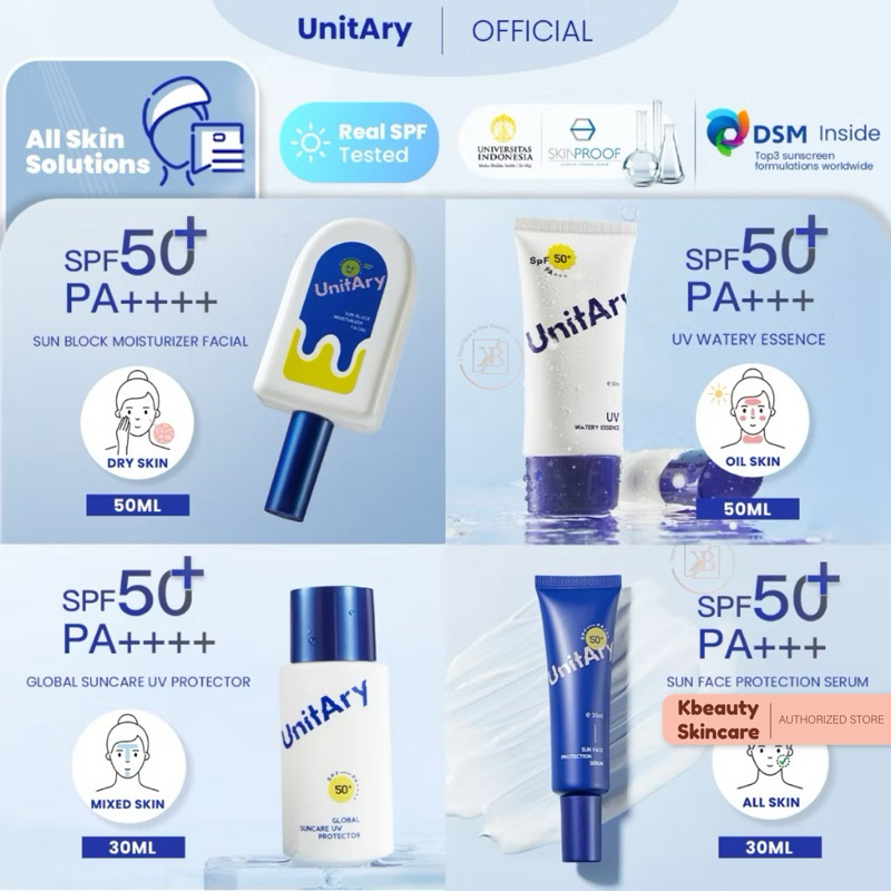 Jual UnitAry ‘All Skin Solutions’ SPF 50 PA++++ Sunscreen Specially ...