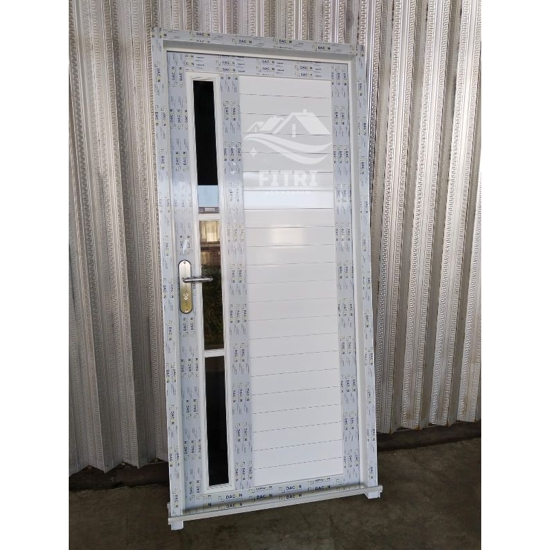 Jual Pintu Aluminium Spandrel Double Sudah 1 Set Komplit Bisa Custom ...