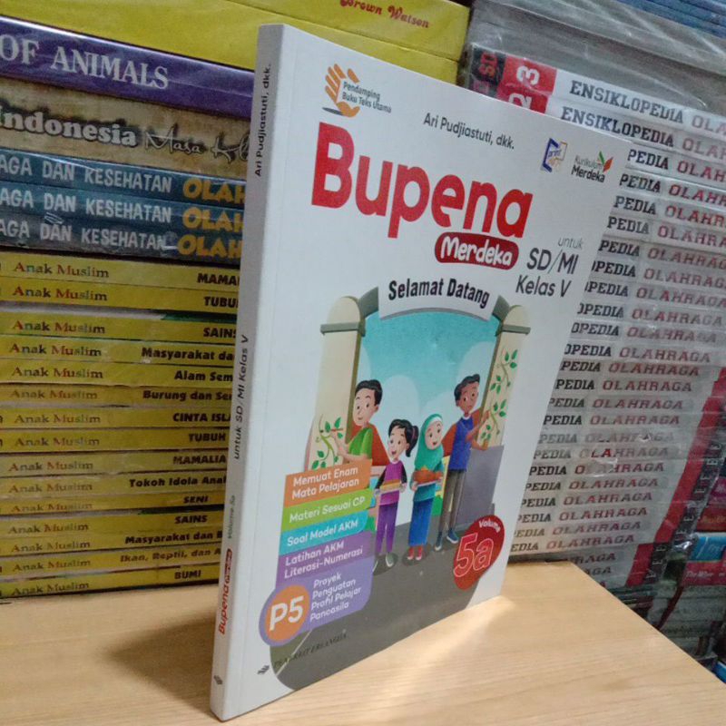Jual Buku Original BUPENA 5A SD Kelas 5 Kurikulum Merdeka Print dig ...