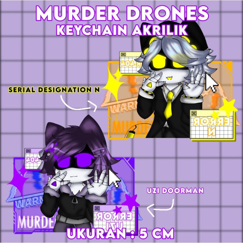 Jual Murder Drones keychain akrilik limited stock | fanmerch | Shopee ...