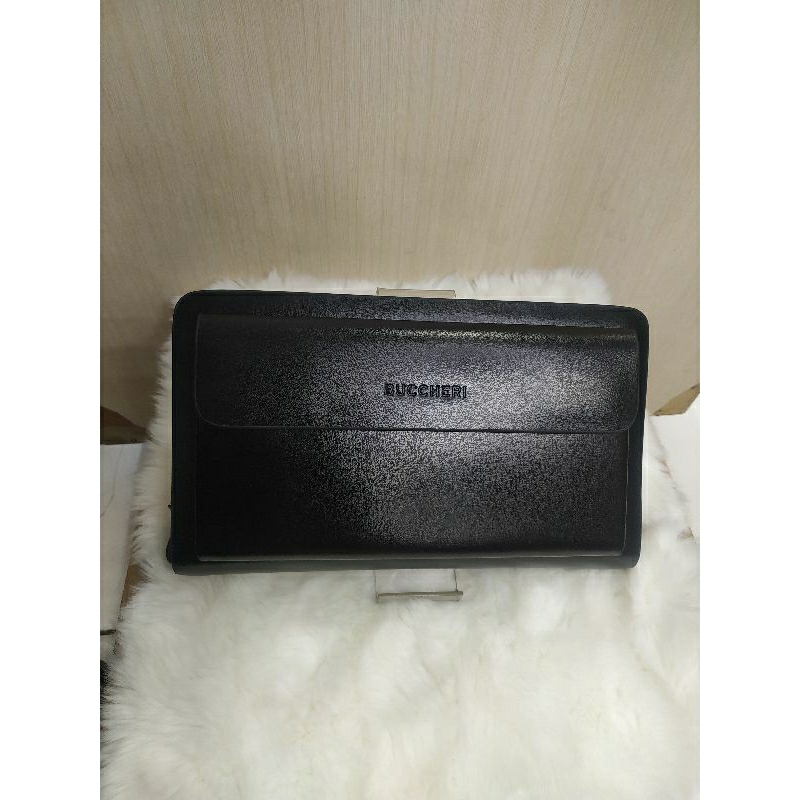 Hand Bag Pia Clutch Pria Buccheri Chayton Brown Nw1003