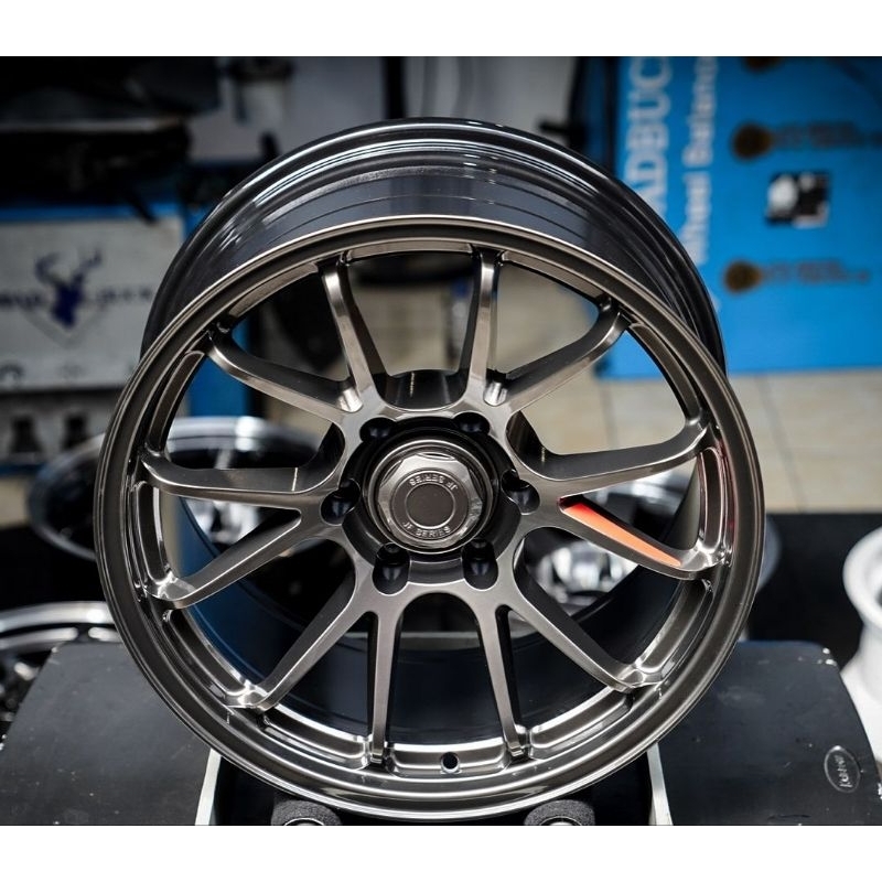 Jual velg racing mobil ring 18 JF NF FLOW FORMING velg racing mobil R18 ...