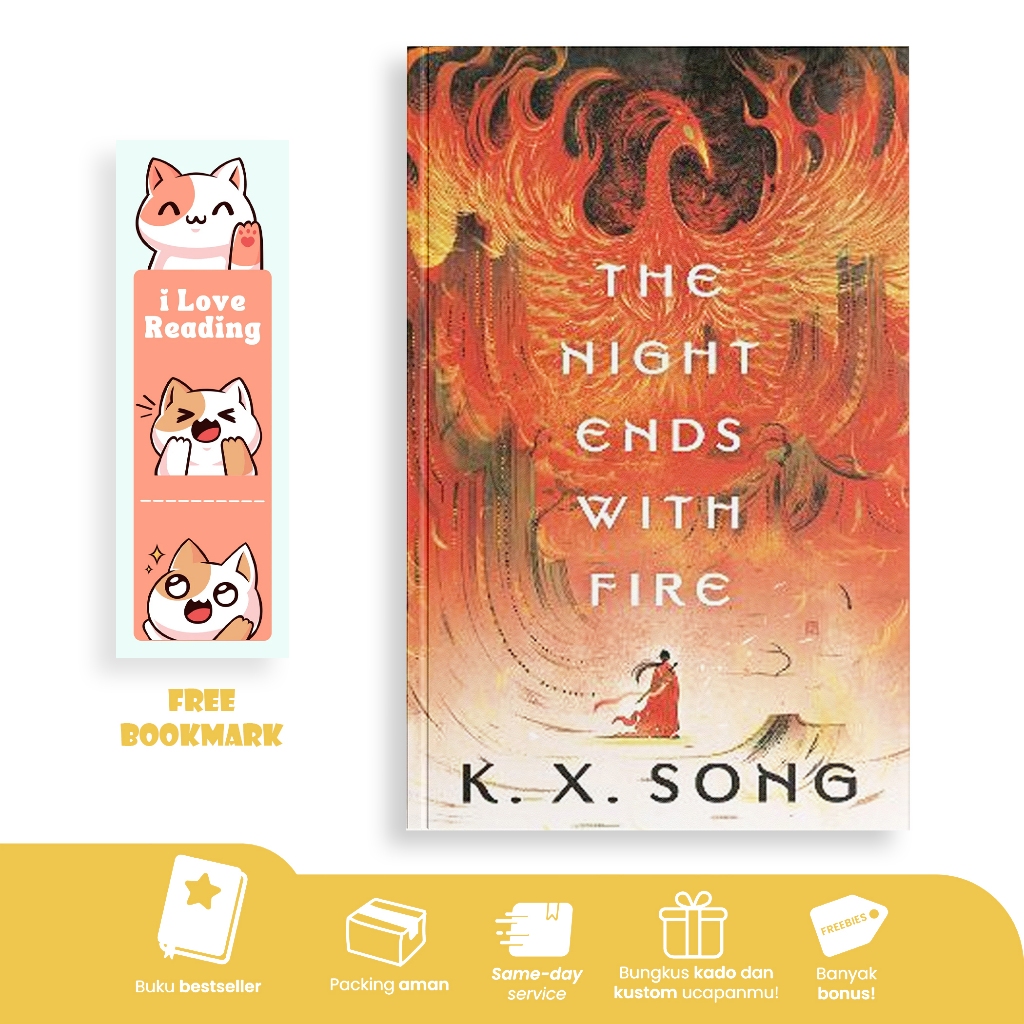 Jual The Night Ends with Fire (The Night Ends with Fire, 1) by K.X. Song (English) Shopee