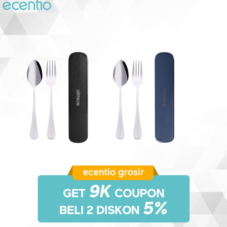 Jual Buruan Order ecentio sendok makan set sendok set stainless garpu ...