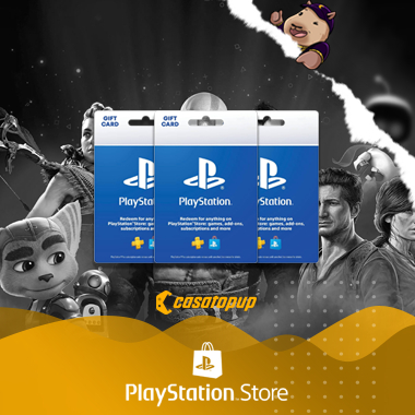 Jual PS Wallet Reg Indonesia PS5 PS4 Playstation Network Card