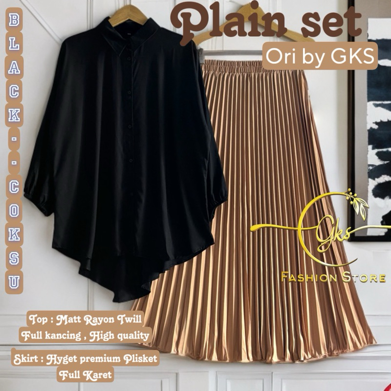 Jual Part 2 Setelan Rok wanita cantik kekinian jumbo setelan Atasan Rok ...
