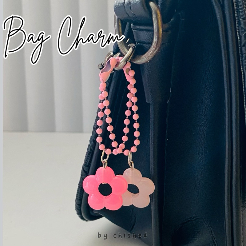 Jual Bag Charm Bunga/ Keychain/ Gantungan Cantik Bunga | Shopee Indonesia
