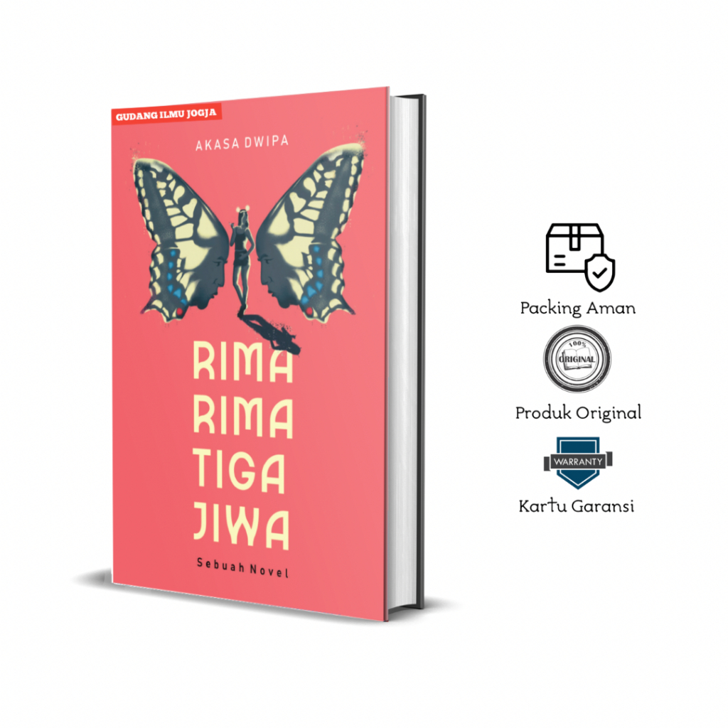 Jual Rima Rima Tiga Jiwa (Sebuah Novel) - Akasa Dwipa (Original ...