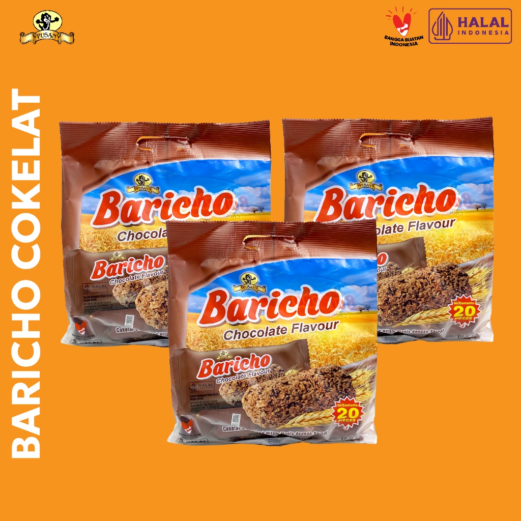 Jual Pusan Baricho Cokelat Cereal Bar [BUY 3 GET 1 FREE] | Shopee Indonesia