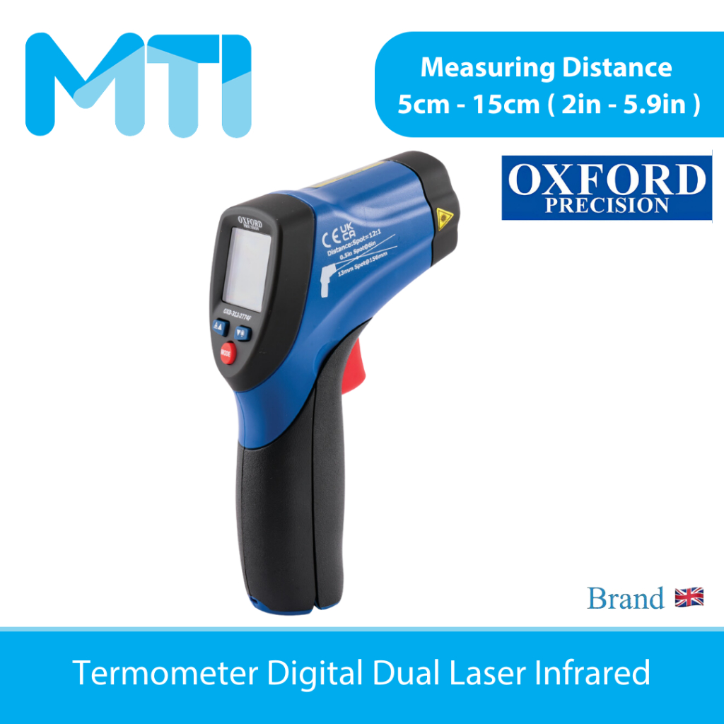Jual OXFORD Termometer Digital Dual Laser Infrared -50 to 550°C Akurat ...