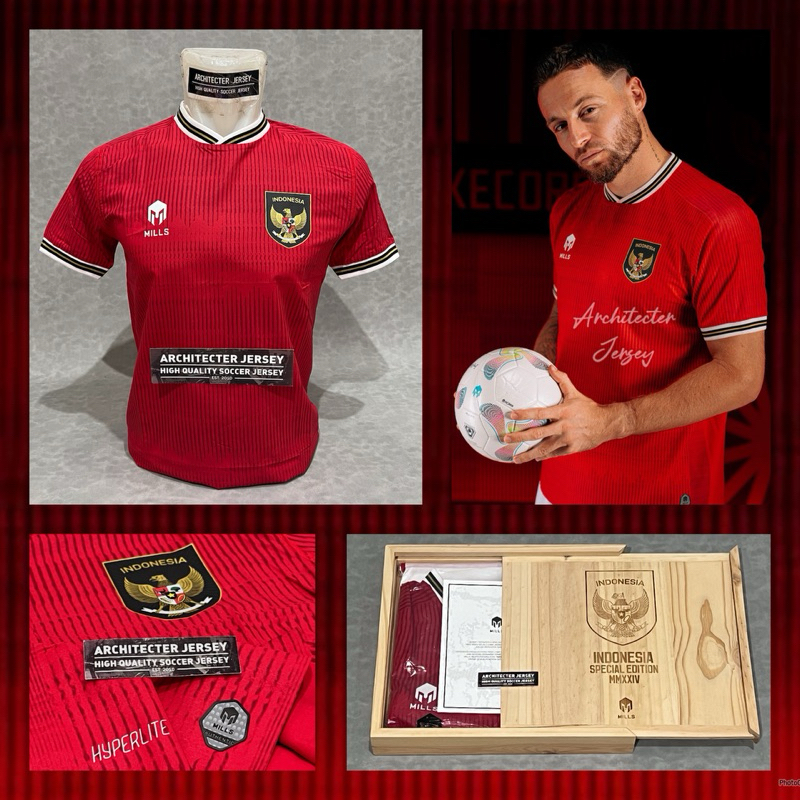 Jual [ORIGINAL WITH EXCLUSIVE BOX] Jersey Baju Bola Timnas Tim Nasional ...