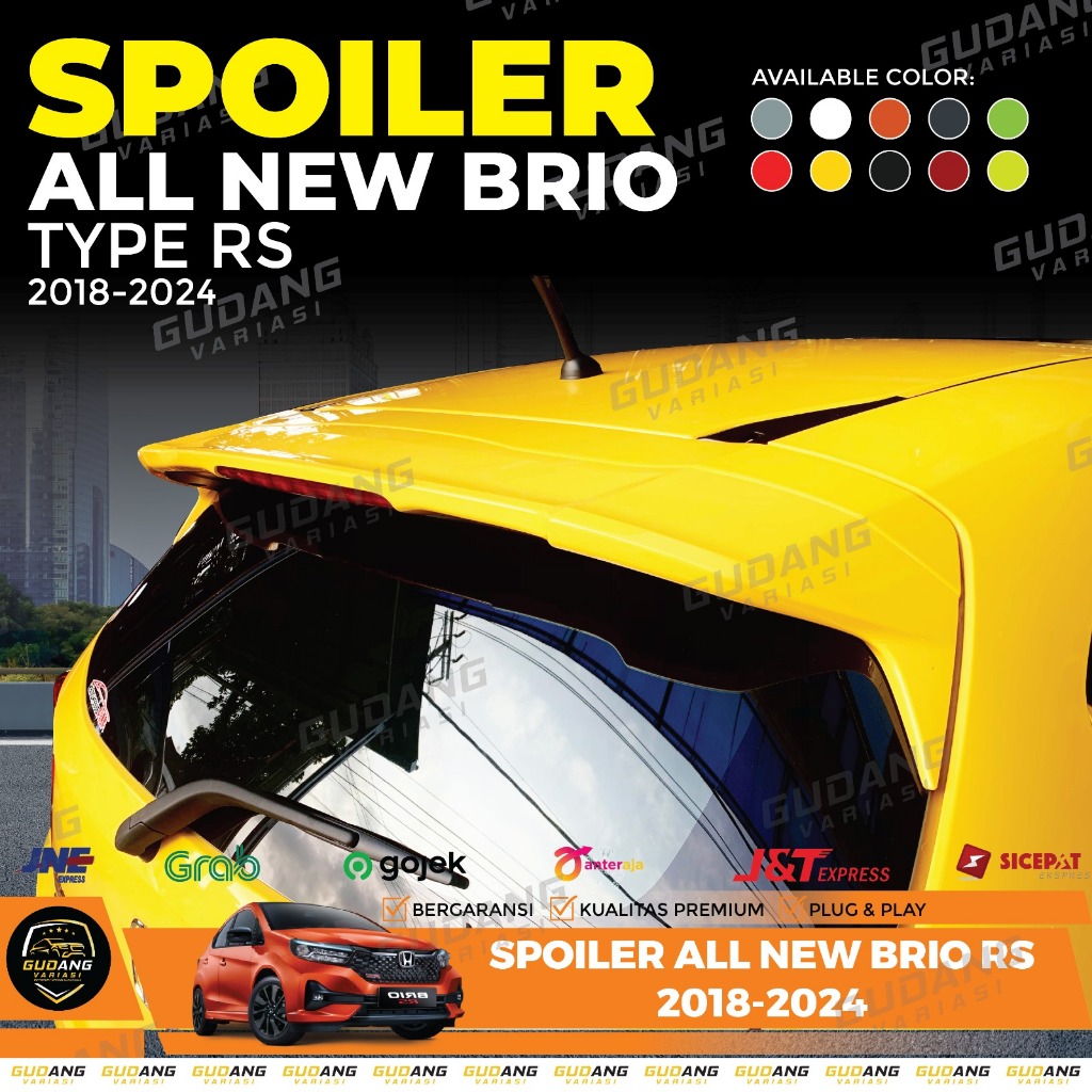 Jual Spoiler All New Brio RS 2018 - 2025 | Shopee Indonesia