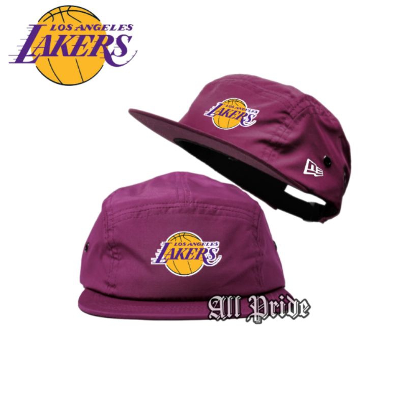 Lakers 5 panel hat sales